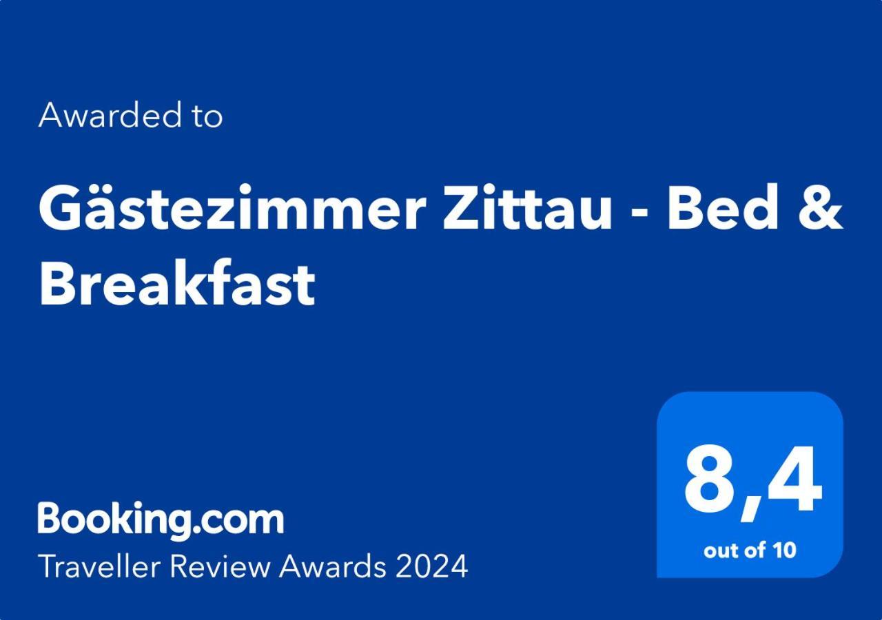 Gaestezimmer Zittau - Bed & Breakfast Eksteriør billede